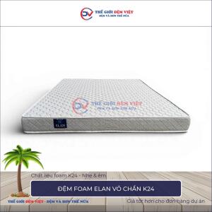 Đệm foam Elan vỏ chần K24